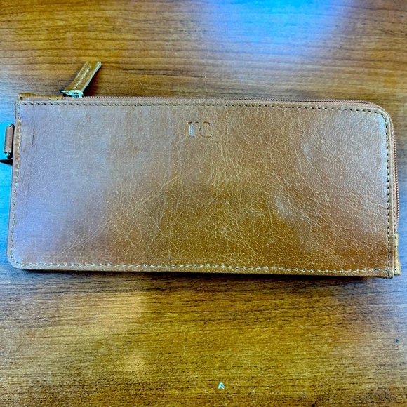 New Rachel Cruze 6 Slot Card Wallet Leather Clutch Zipper Pouch JOYN - Picture 9 of 12